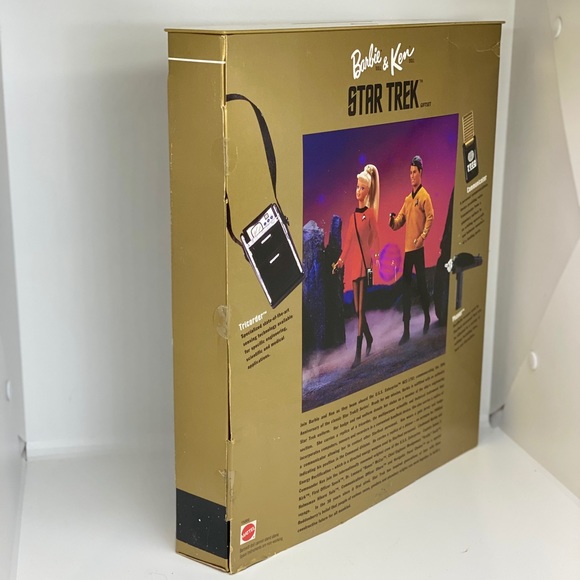 BARBIE & KEN STAR TREK GIFT SET COLLECTORS EDITION - Picture 8 of 10